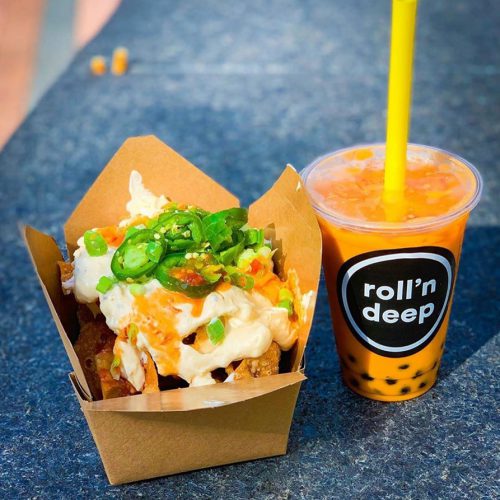 Asian Fusion Food Truck Roll'n Deep ROC Catering Services