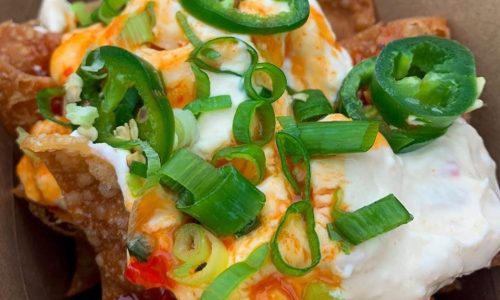 Crab Rangoon Nachos best asian food